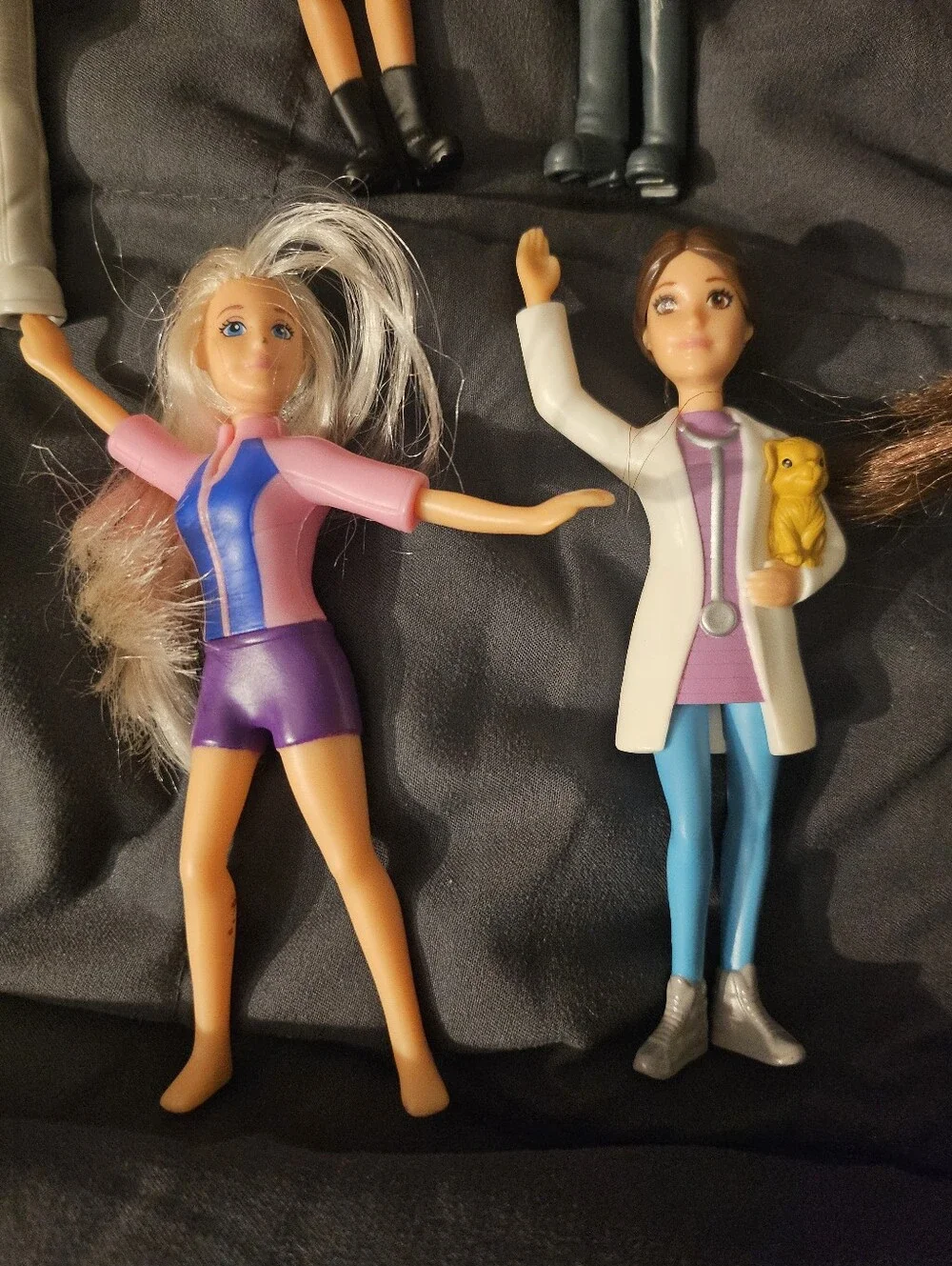 McDonald's Mattel Barbie Happy Meal Doll Toys Lot Of 5 Dolls 2019 Used